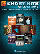 Chart Hits of 2012-2013 Guitar and Fretted sheet music cover